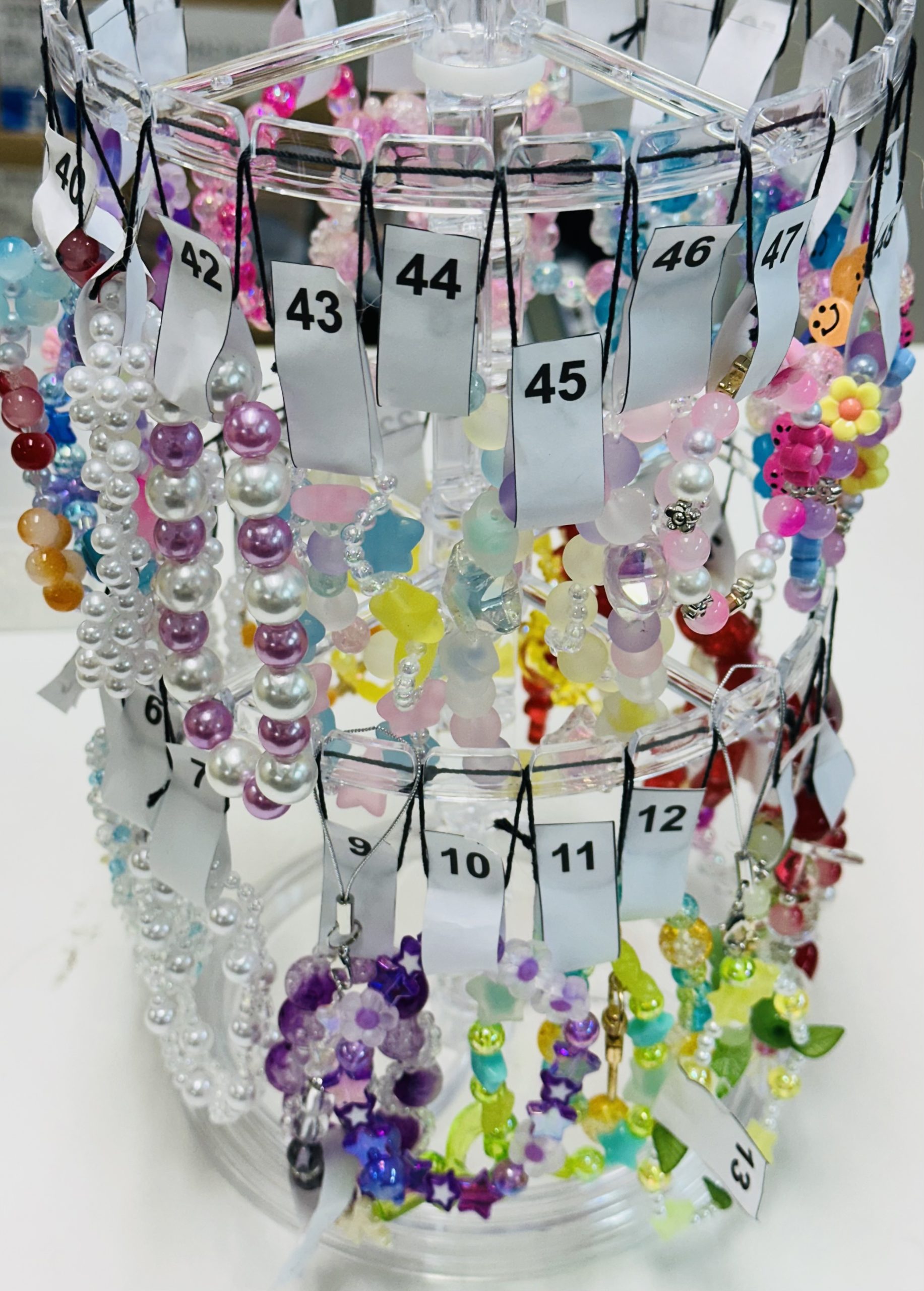 カラフルなブレスレットの作品例1