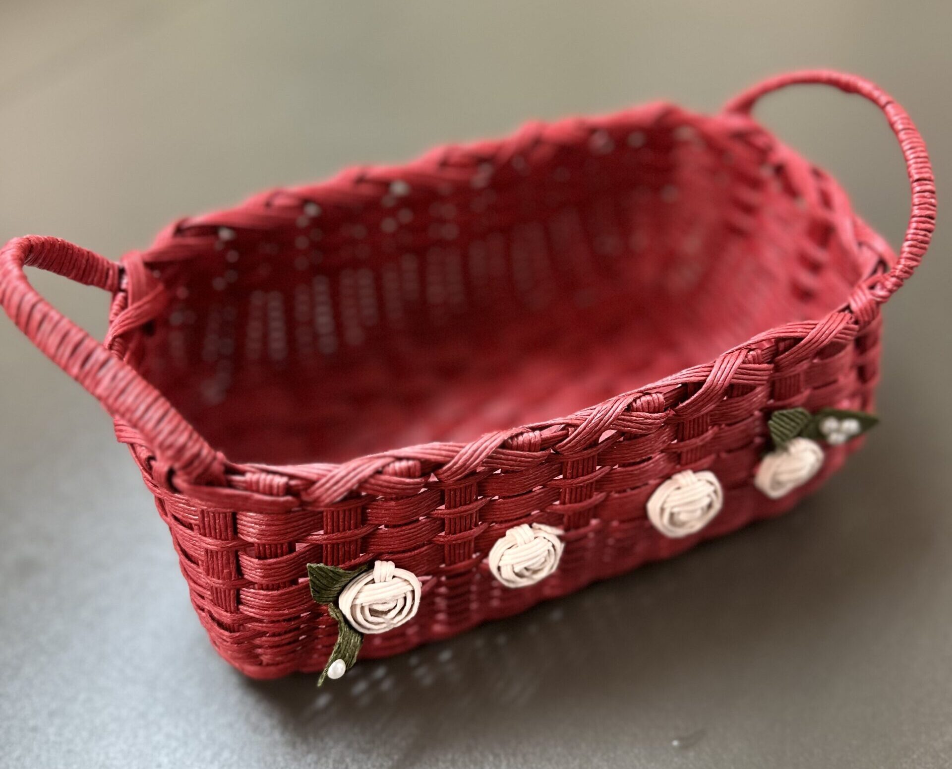 手芸部の作業風景